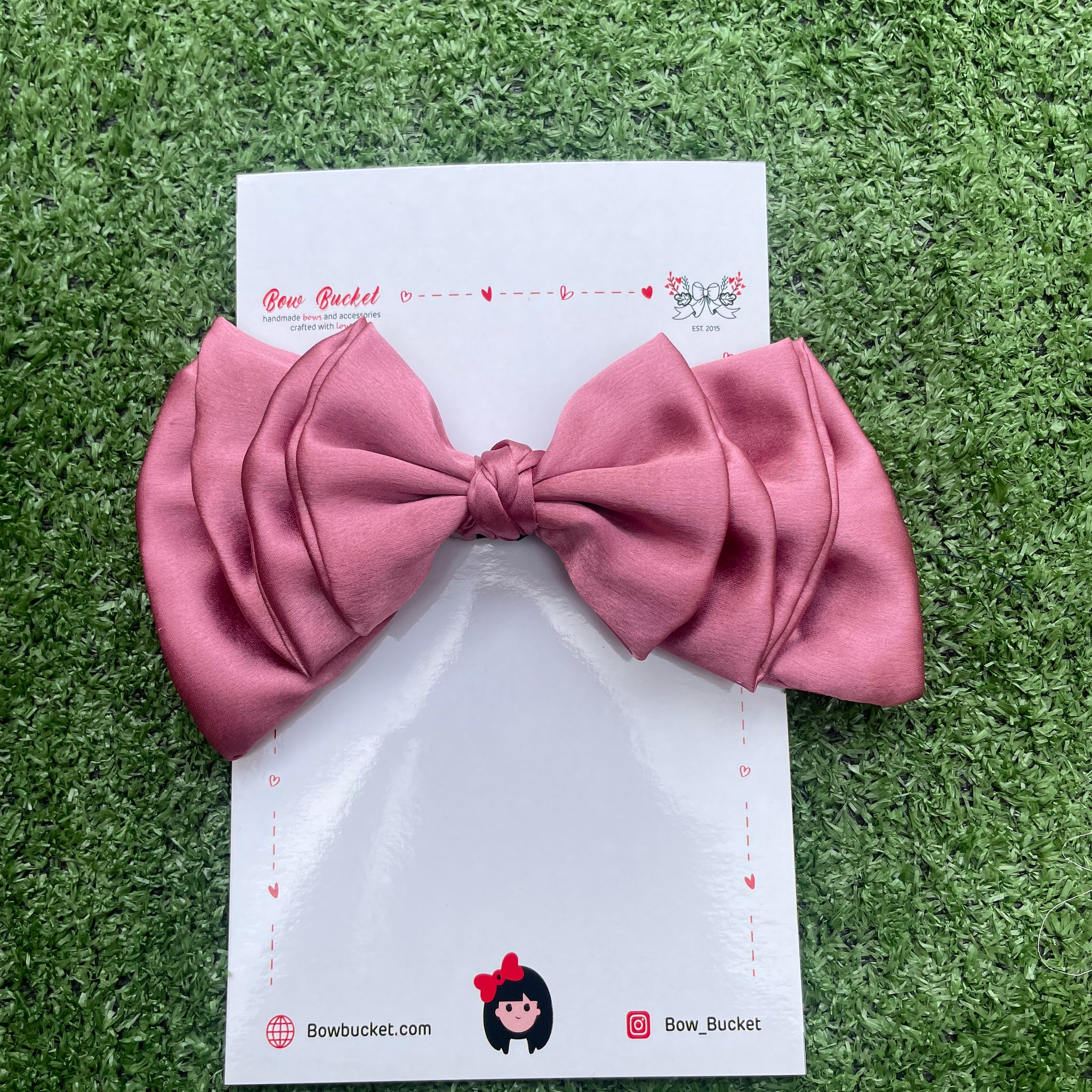 Whimsy bow - rose gold