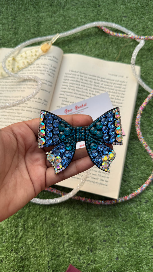 Blue Taara bow