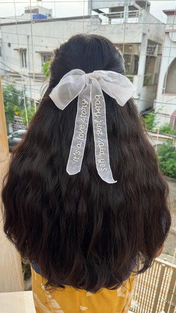 Customise Frill Bow