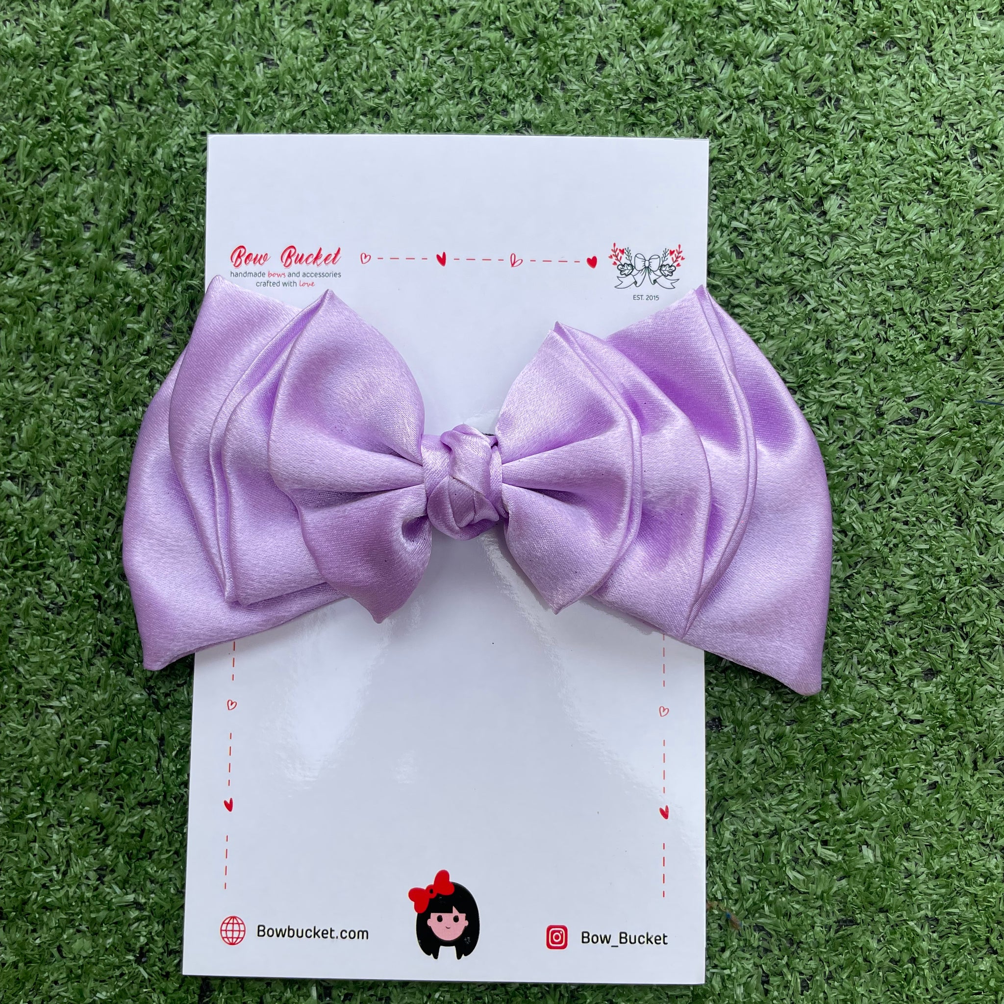 Whimsy bow - lilac