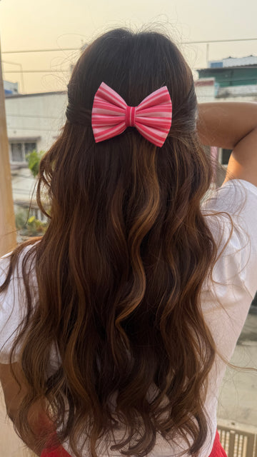 Bubblegum Twist Bow