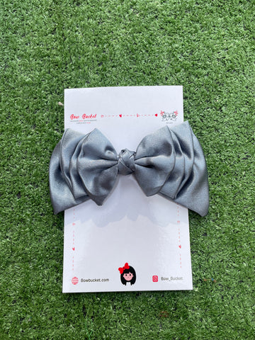 Whimsy bow - grey