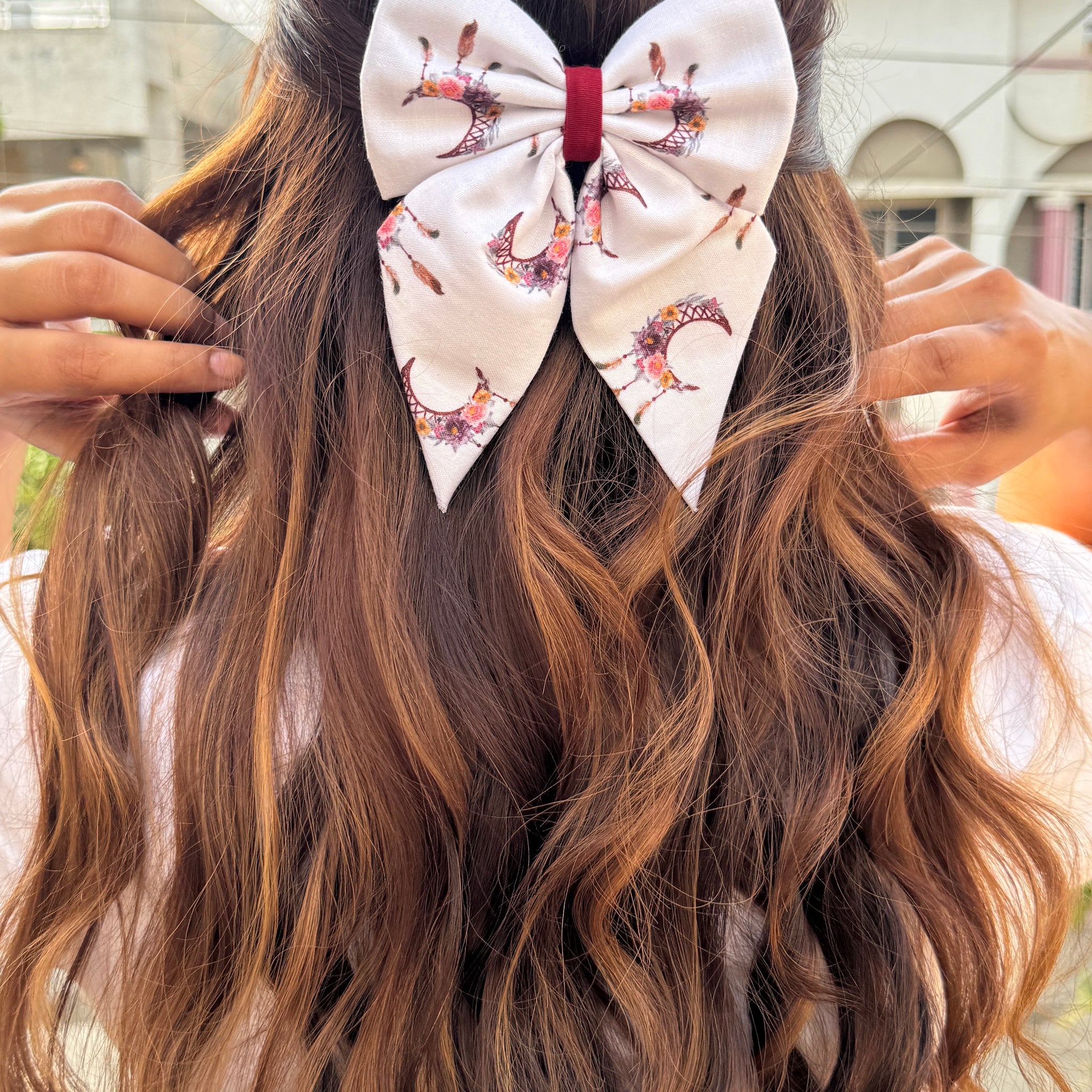 Dreamcatcher Pigtail Bow