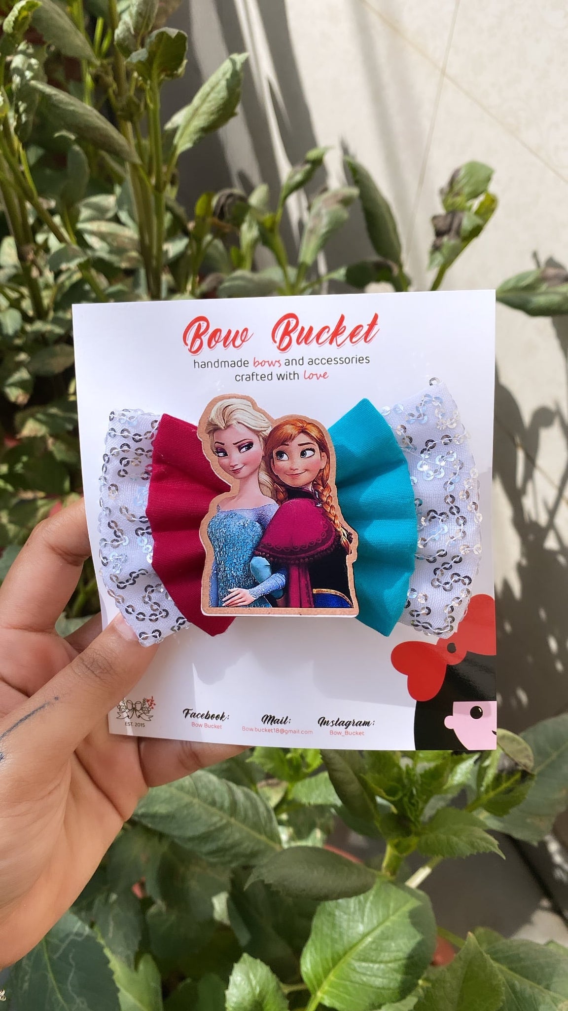 Anna Elsa Double Bow