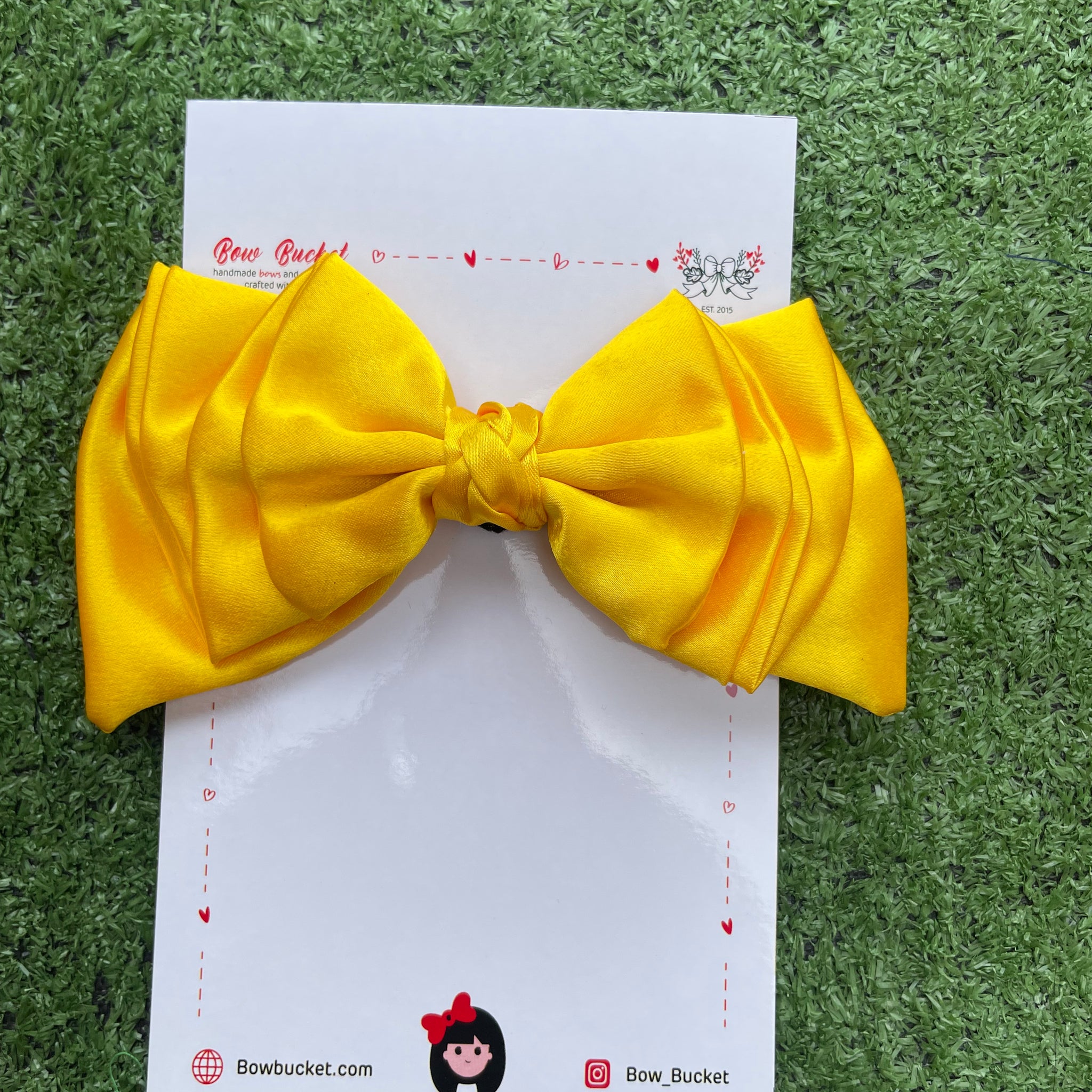 Whimsy bow - yellow