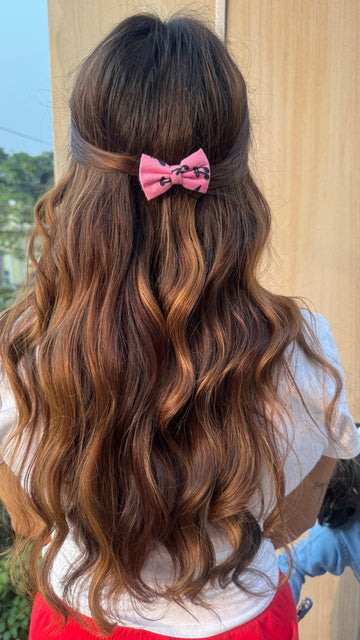 Music Print Bow