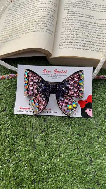 Purple Pink Taara Bow
