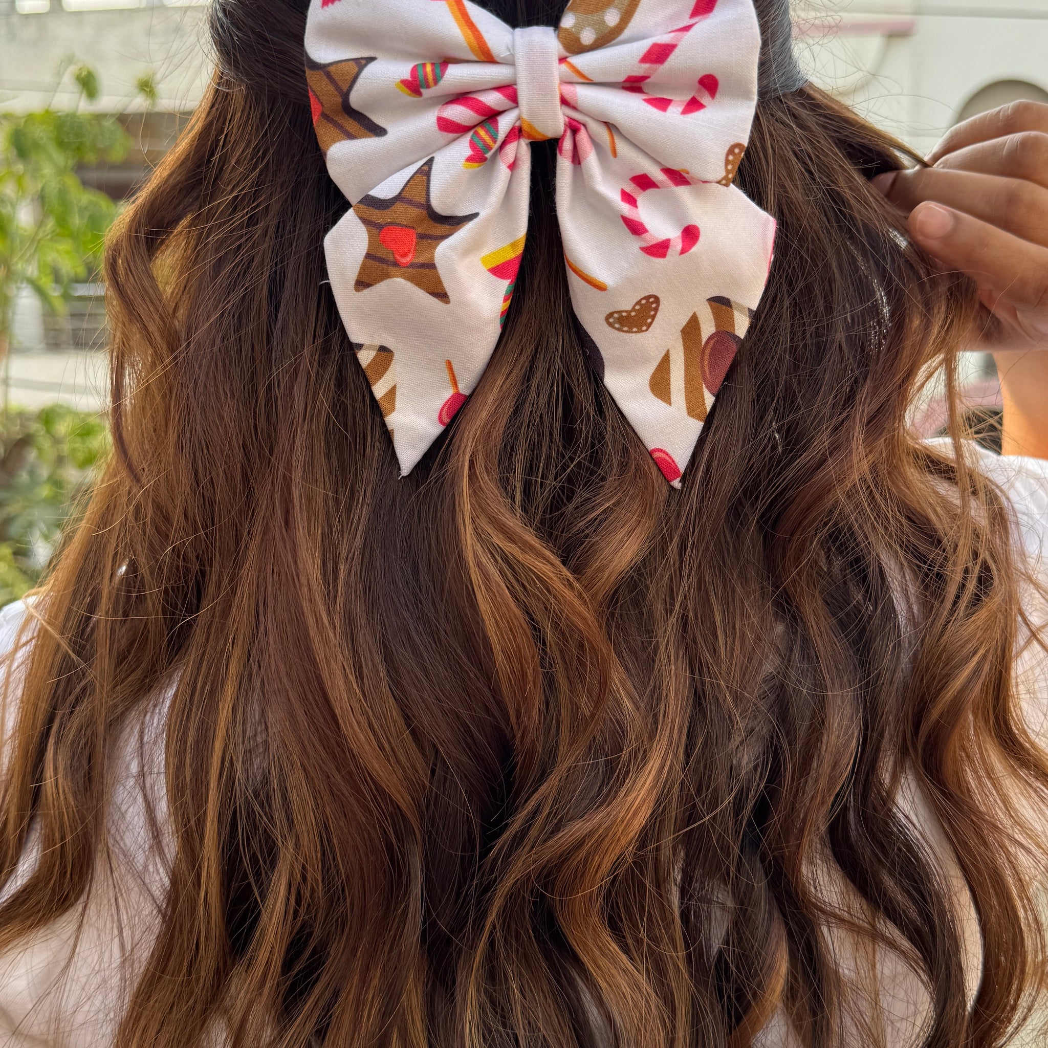 Candy Star Pigtail Bow