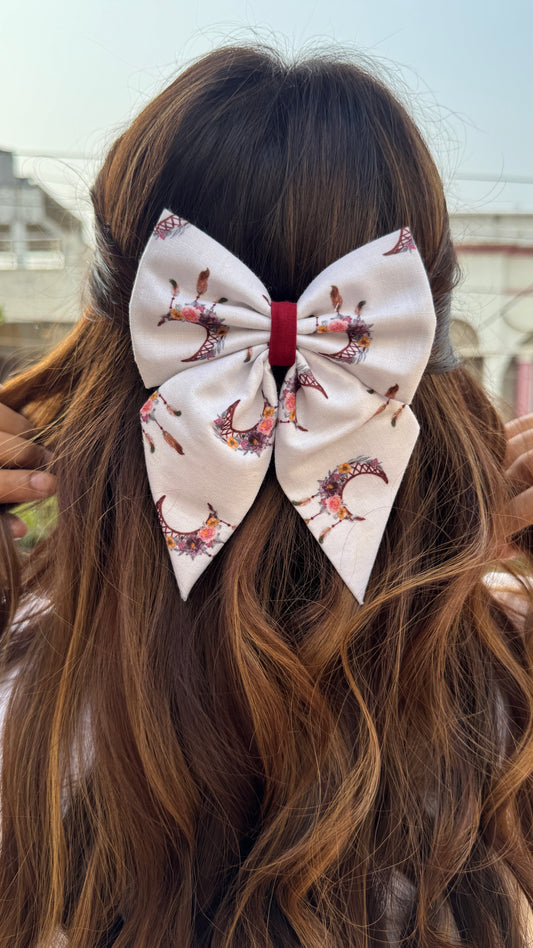 Dreamcatcher Pigtail Bow