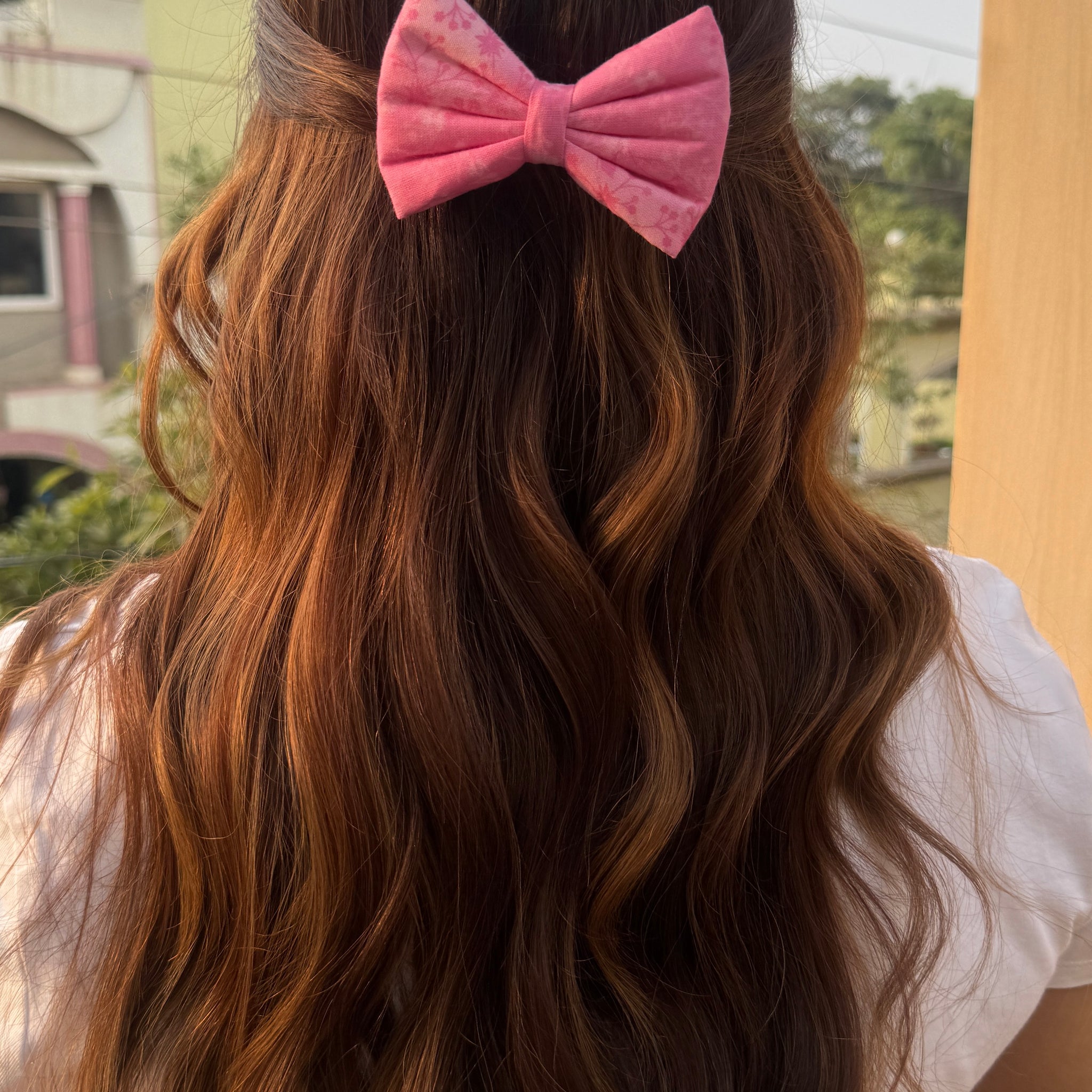 Pink Petal Bow
