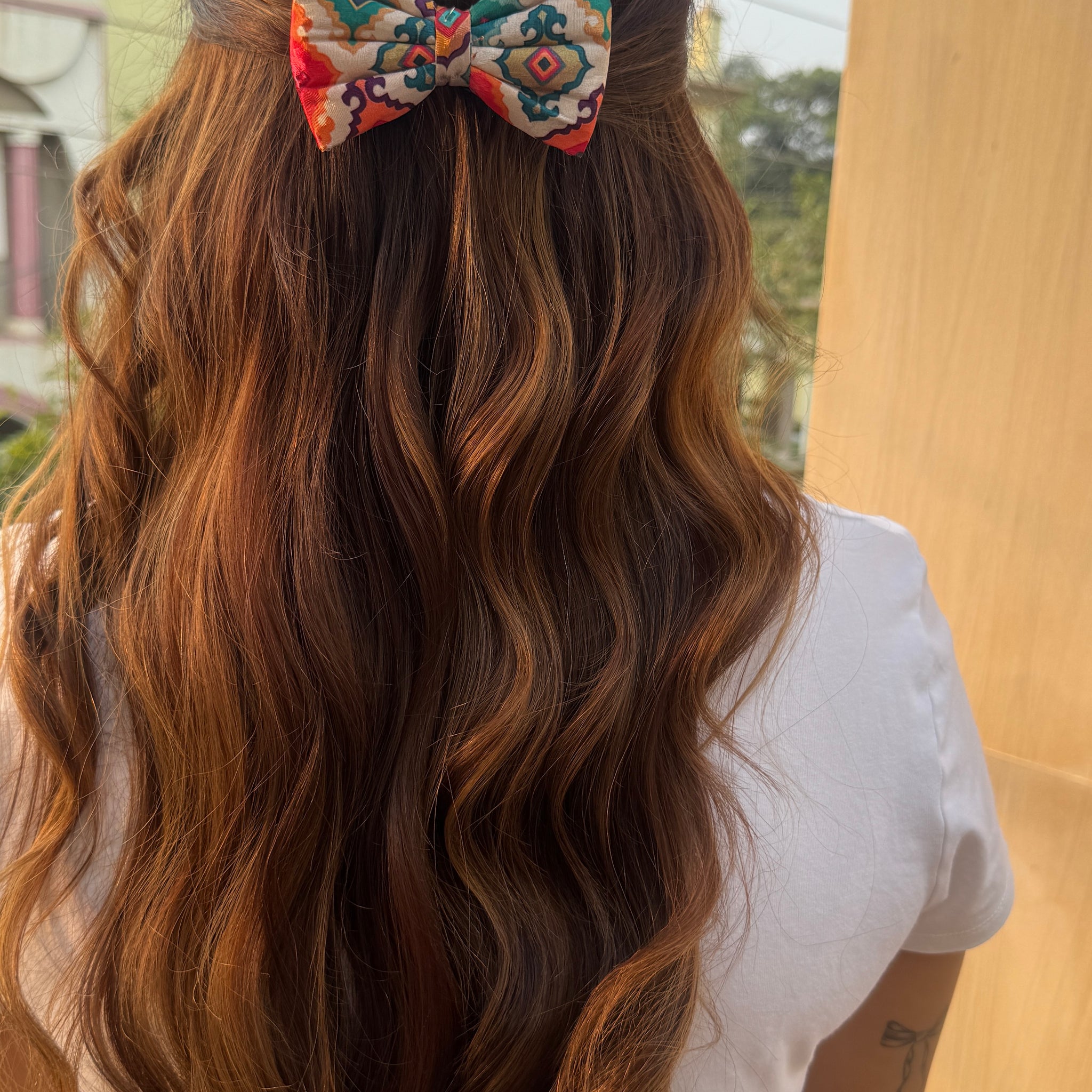 Boho Bloom Bow
