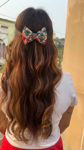 Boho Bloom Bow