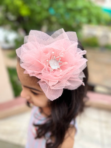 Net crown hairband
