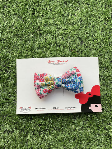 colourful floral bow