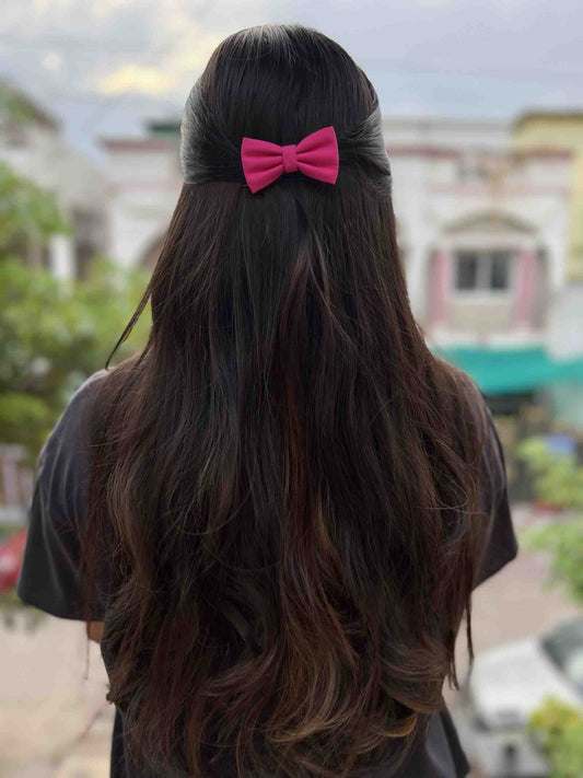 Pink bow