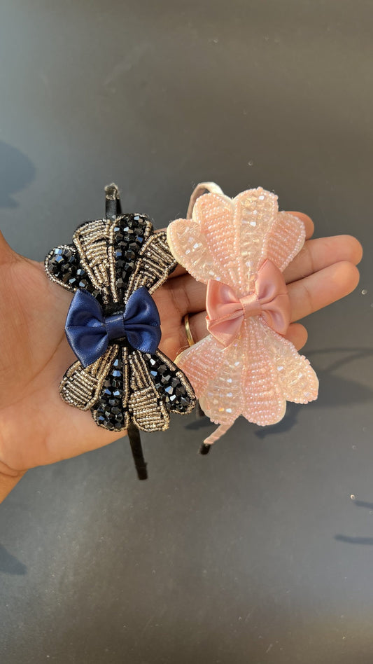 flower crystal hairband