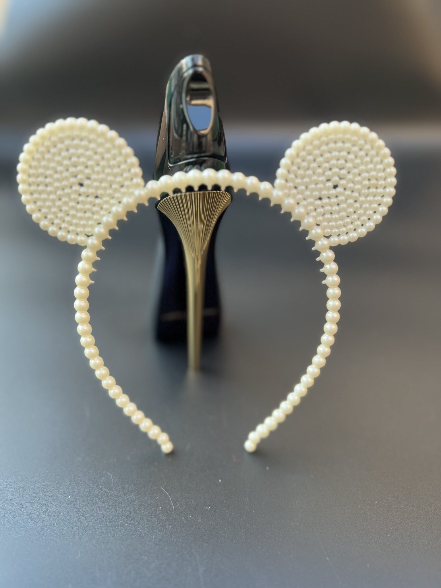 pearl Mickey ear hairband